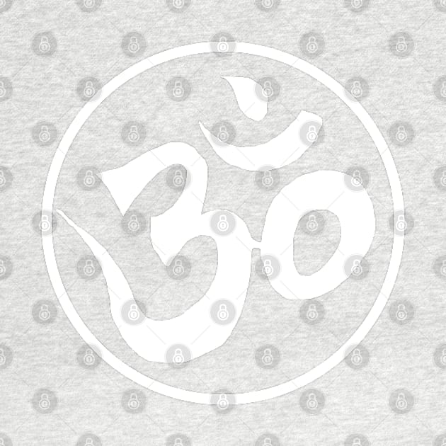 Sacred Spiritual Awakening Om Symbol by PlanetMonkey